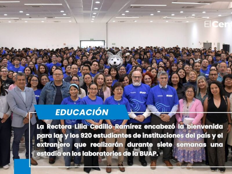 Recibe BUAP a 920 estudiantes del Programa Delfín para verano de investigación 2026
