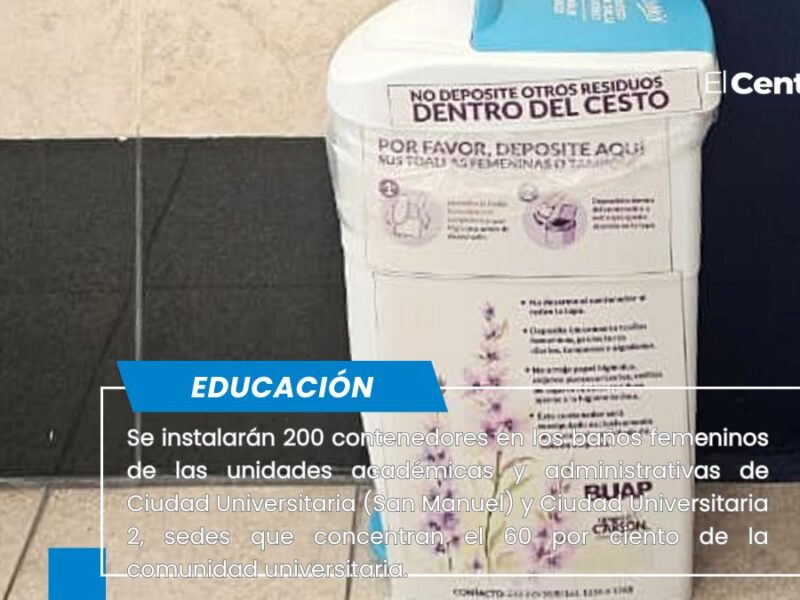 Amplía BUAP programa de recolección de residuos