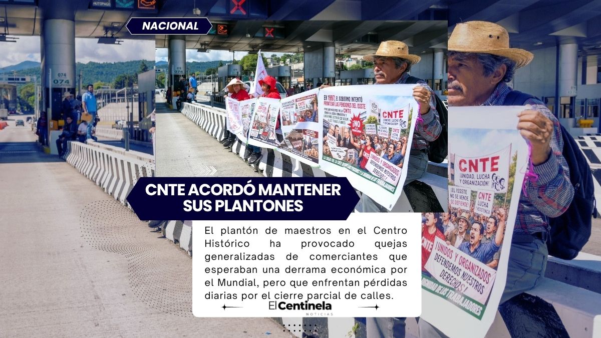 CNTE pide a Sheinbaum que encabece las negociaciones para poner fin a protestas