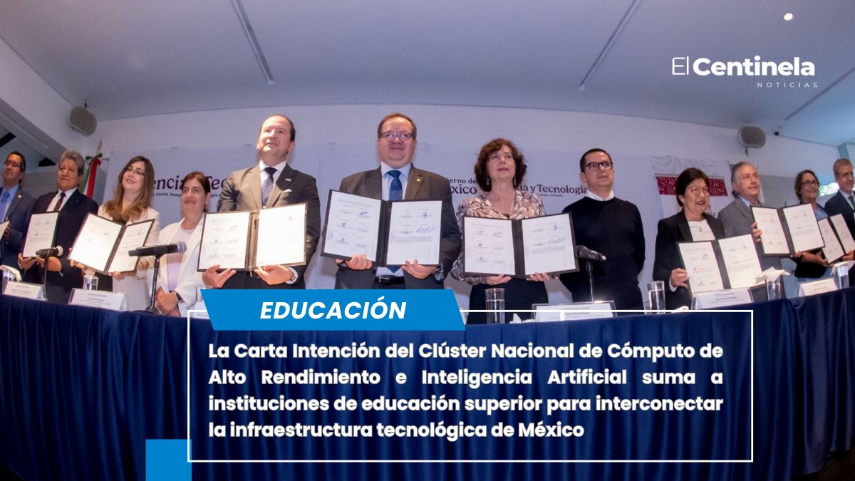 BUAP firma Carta Intención del Clúster Nacional de Cómputo de Alto Rendimiento e Inteligencia Artificial