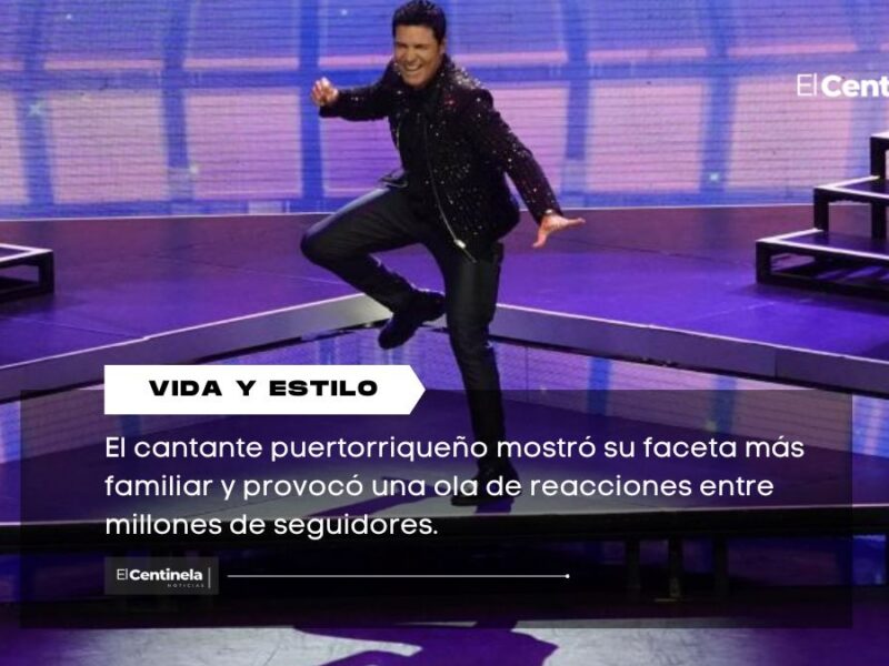 Chayanne sorprende a sus fans con una foto para celebrar el Día del Padre