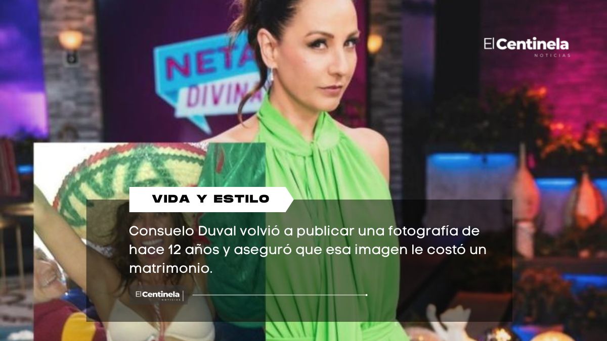“Me costó un matrimonio”: Consuelo Duval revive polémica foto para celebrar a la Selección Mexican