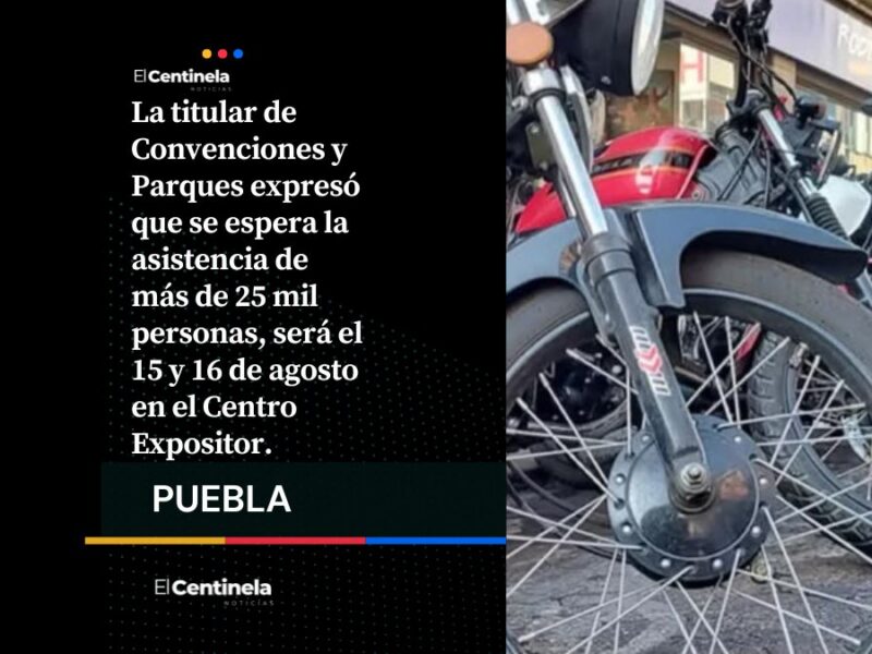 Puebla será sede del FICMOTO 2026; se prevé una derrama económica superior a los 60 millones
