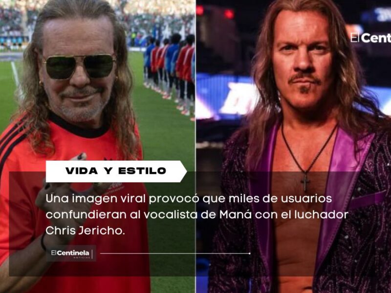Confunden a Fher de Maná con el luchador Chris Jericho en el Mundial