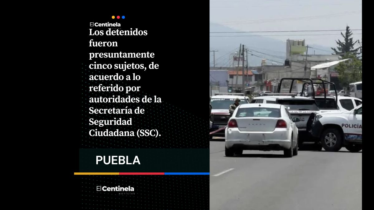 Detienen a banda dedicada al robo a casa habitación tras persecución en Galaxia La Calera