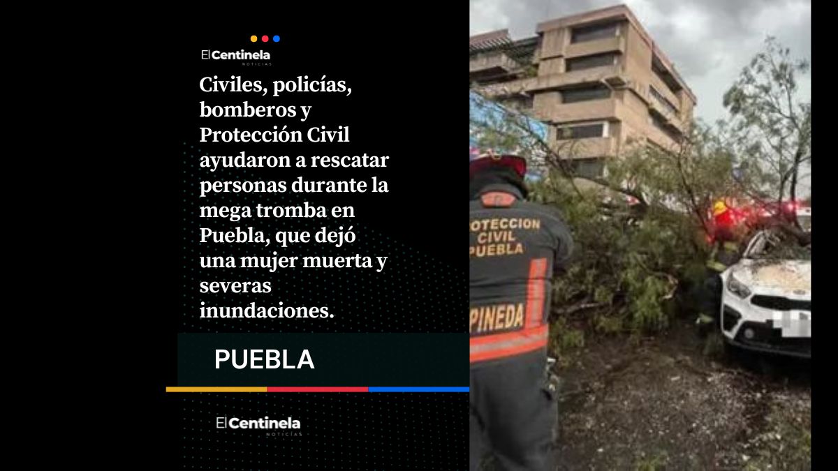 Héroes anónimos salvaron a decenas de poblanos en la mega inundación ¡Merecen aplausos y premios!
