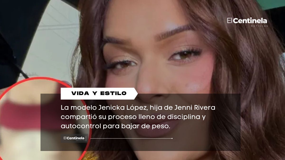 Jenicka, hija de Jenni Rivera, muestra impresionante transformación tras perder 40 kilos; revela su secreto
