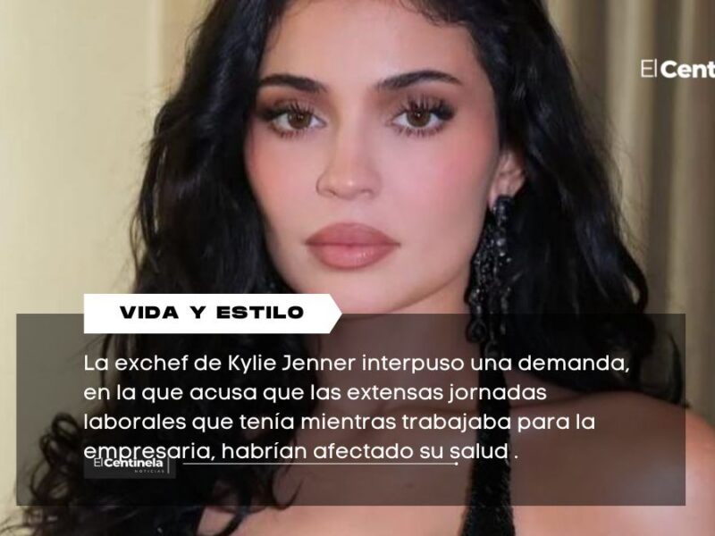 Ex chef de Kylie Jenner asegura que su trabajo extremo le provocó un aborto