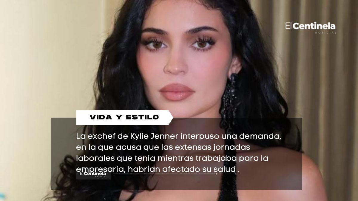 Ex chef de Kylie Jenner asegura que su trabajo extremo le provocó un aborto
