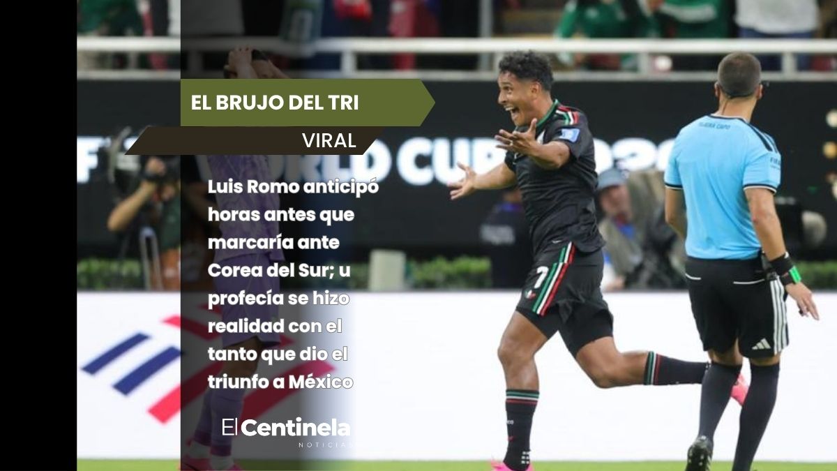 Luis Romo, el brujo del Tri: predijo su gol y clasificó a México