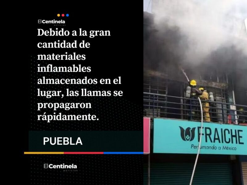 Voraz incendio consume imprenta junto al mercado Independencia; las llamas alcanzan un negocio contiguo