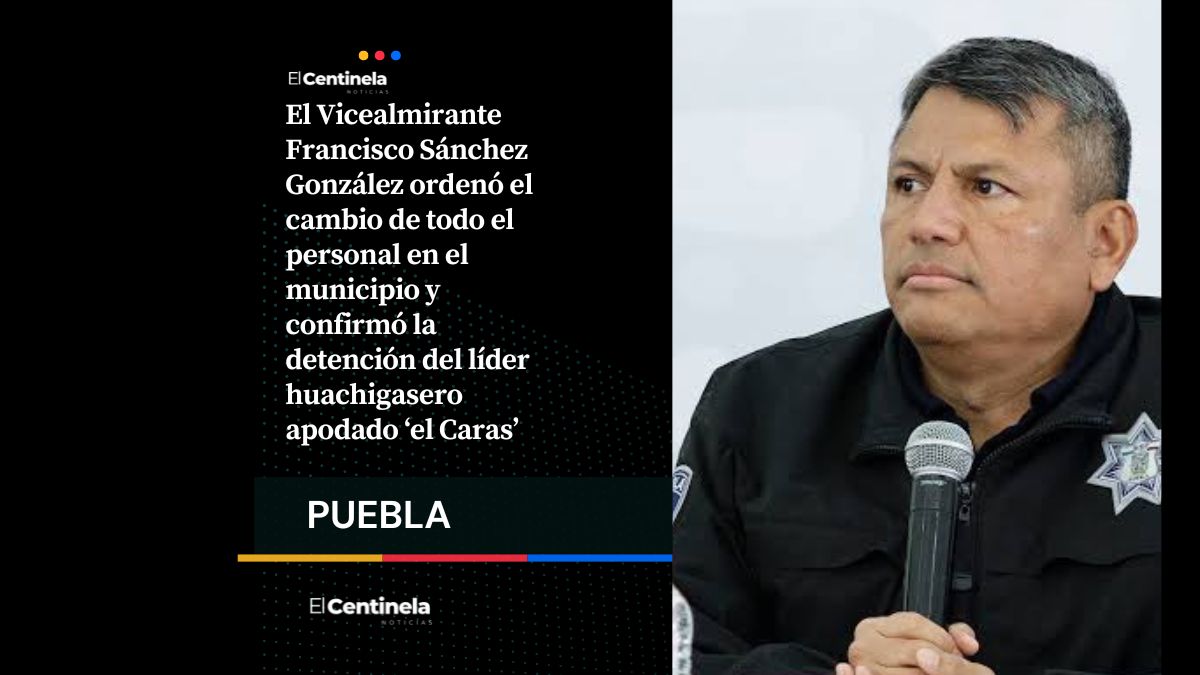 SSP releva mandos de seguridad en Tepeaca luego de mega explosión del huachigas