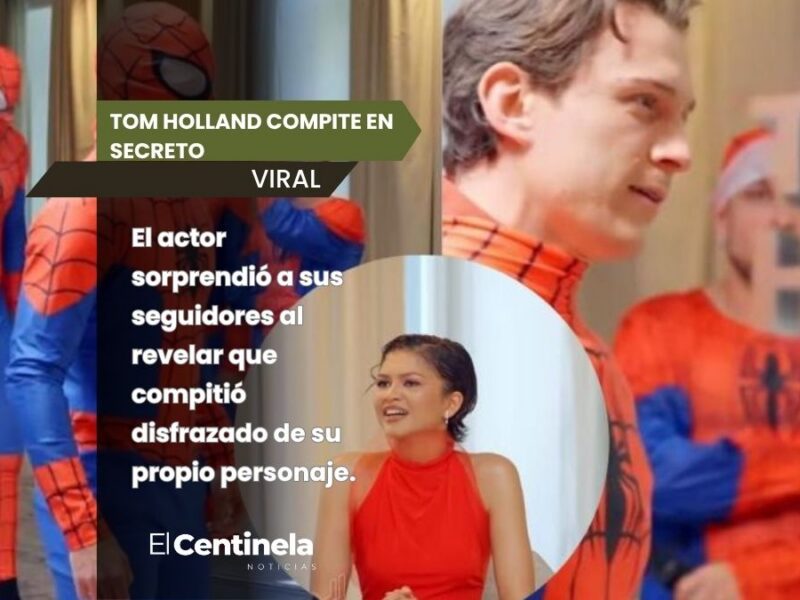 Tom Holland compite en secreto como Spider-Man y termina perdiendo; Zendaya fue la culpable.