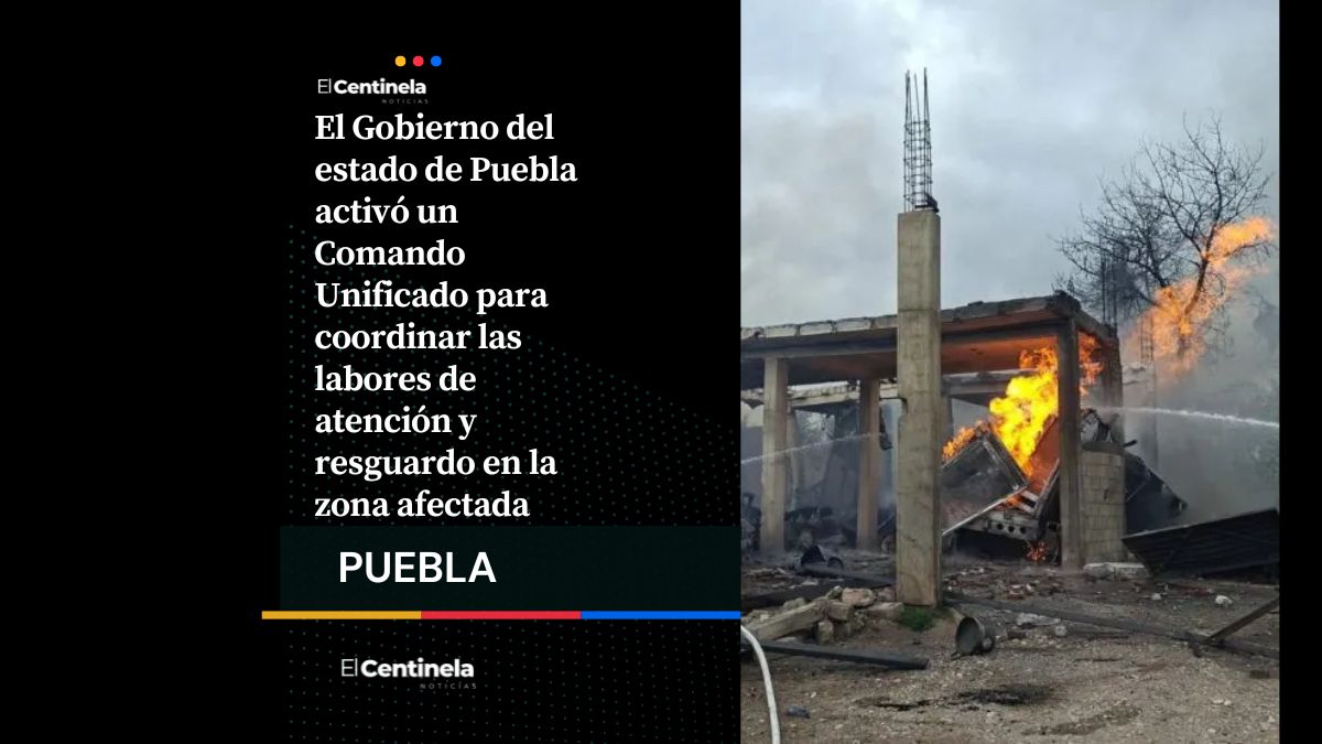 Explosión de cuatro pipas de gas LP en Tepeaca provoca evacuación de cerca de 2 mil personas