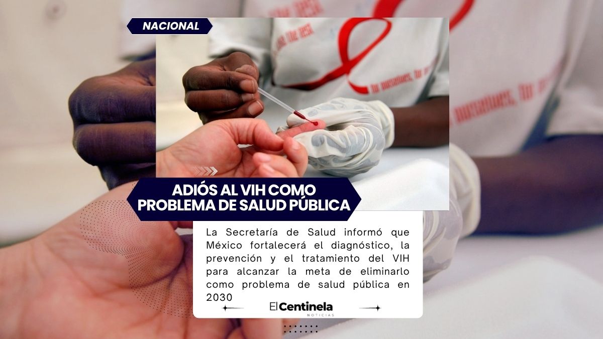 México eliminaría el VIH como problema de salud pública en 2030 con diagnóstico y tratamiento gratuito