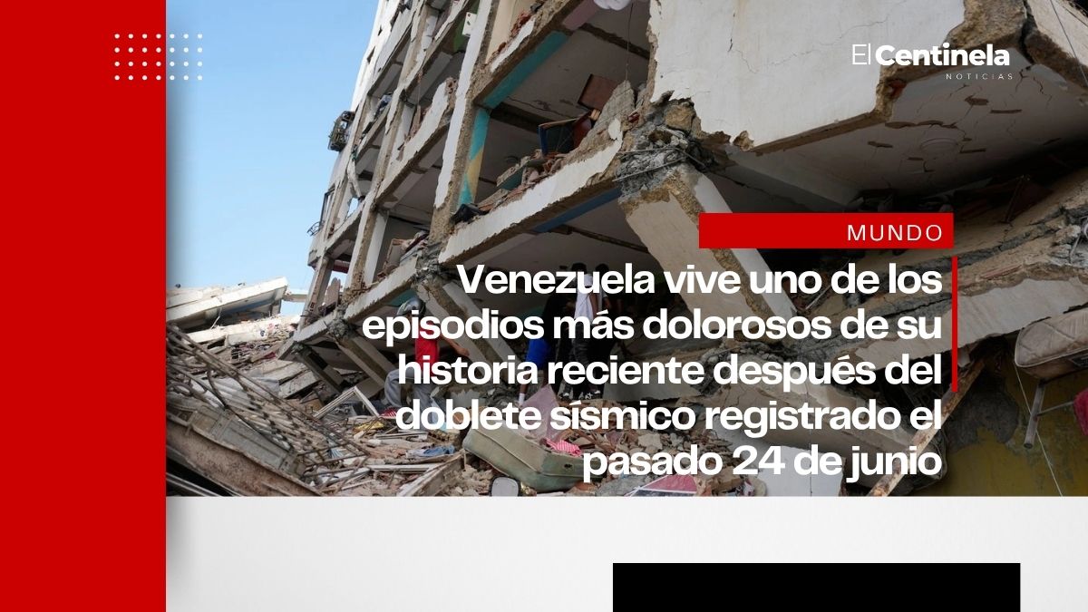 Venezuela reporta 920 fallecidos, 3,360 heridos y 300 réplicas tras doblete sísmico