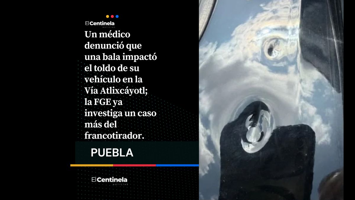Médico relata ataque del francotirador de la Atlixcáyotl; proyectil pasó a centímetros de su cabeza