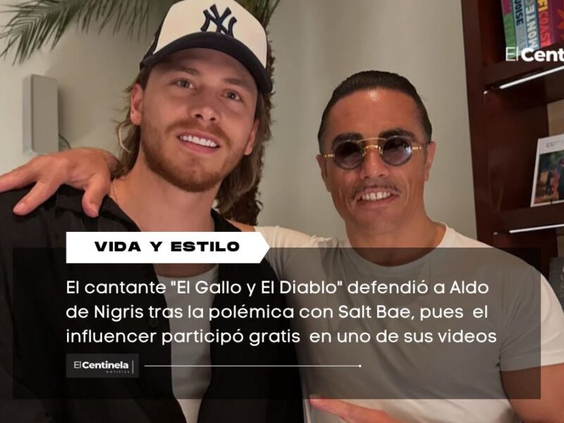 Aldo de Nigris y su polémica con chef Salt Bae: cantante revela que no le cobró por un videoclip