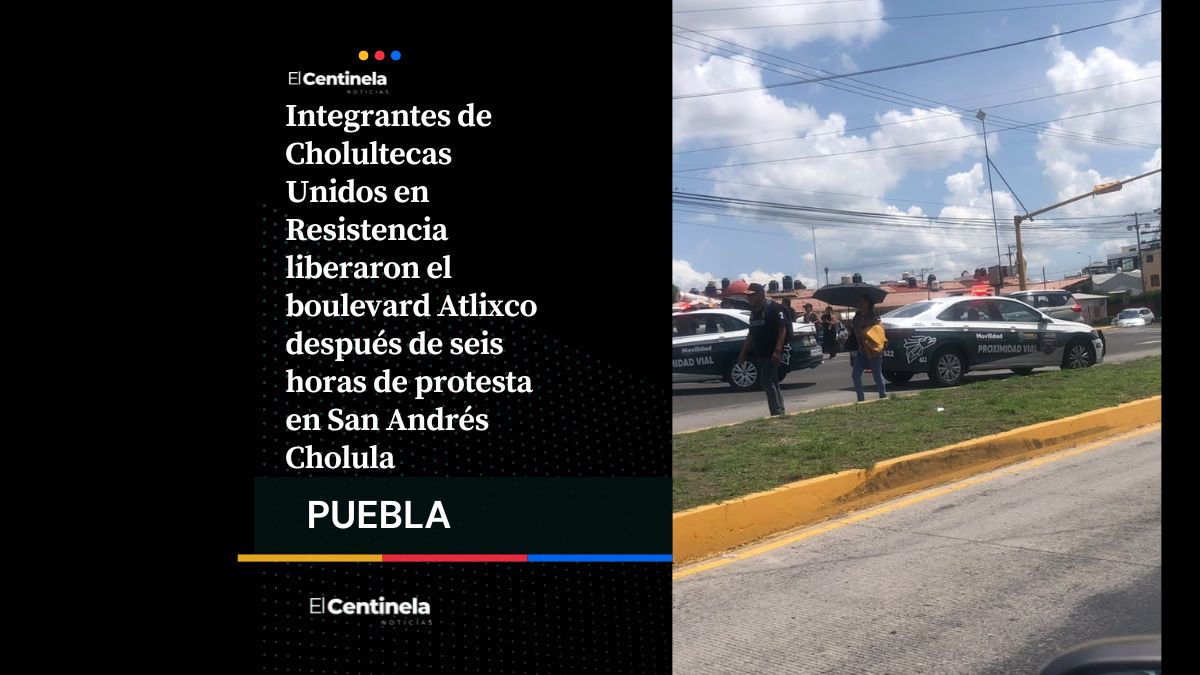 Reabren el Boulevard Atlixco tras seis horas de bloqueo, anuncian resistencia contra inmobiliaria