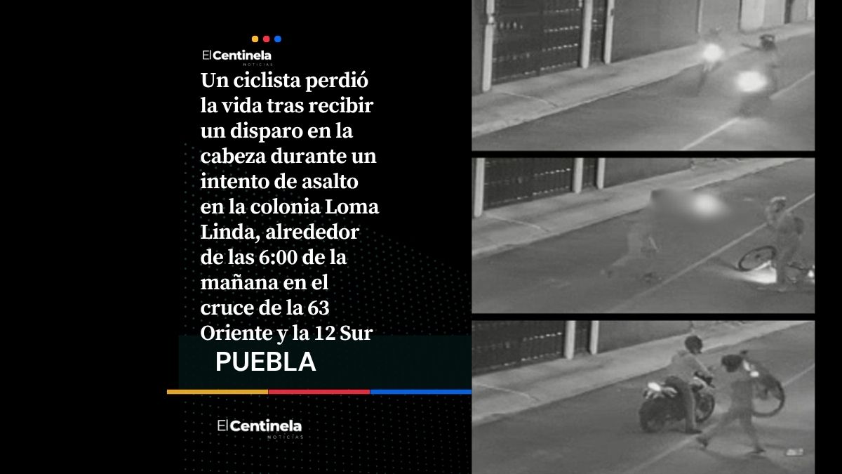 Ciclista muere de un disparo durante intento de asalto en la colonia Loma Linda