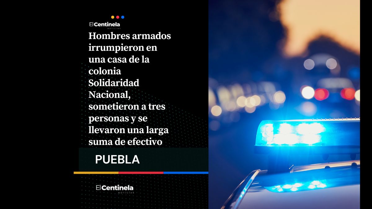 Comando asalta vivienda en la colonia Solidaridad Nacional, familia entrega dinero bajo amenazas