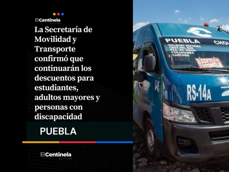 Rechazan eliminar descuentos a estudiantes en el transporte, tarifas se mantienen sin cambios