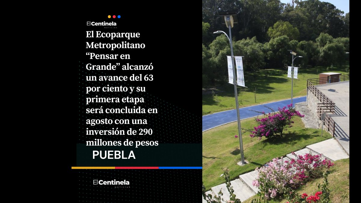 Primera etapa del Ecoparque Metropolitano estará lista en agosto, cuenta con 63% de avance