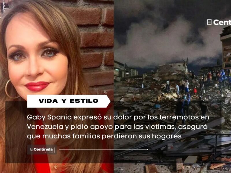 Gaby Spanic rompe en llanto tras terremotos en Venezuela y pide ayuda para los afectados
