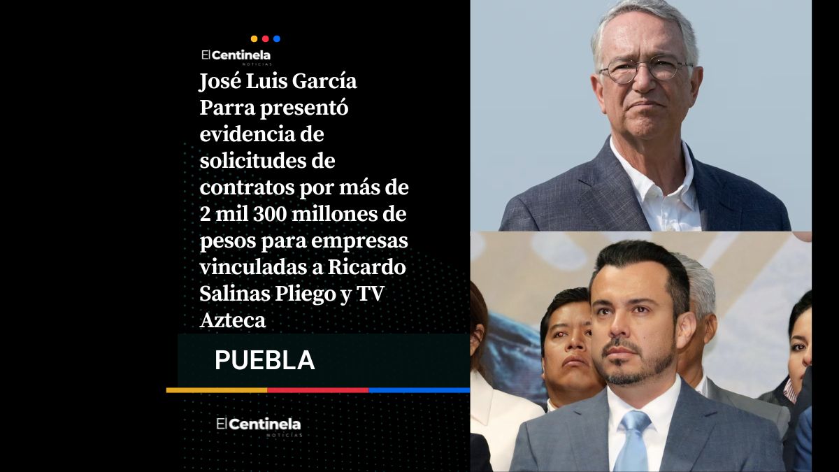 García Parra exhibe extorsión de TV Azteca y acusa presión por contratos millonarios en Puebla