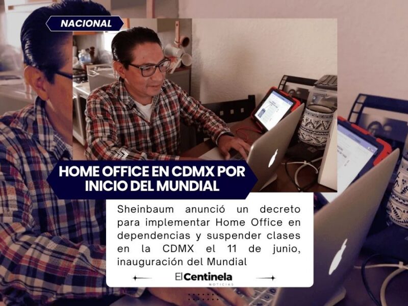 Sheinbaum decreta Home Office y suspensión de clases en CDMX por inauguración del Mundial