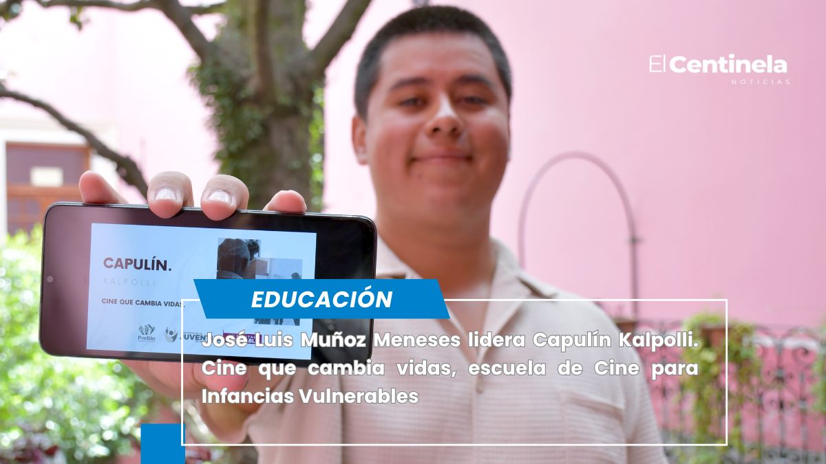 José Luis Muñoz, egresado BUAP, gana tercer lugar en “Jóvenes Imparables en Juntas Auxiliares”