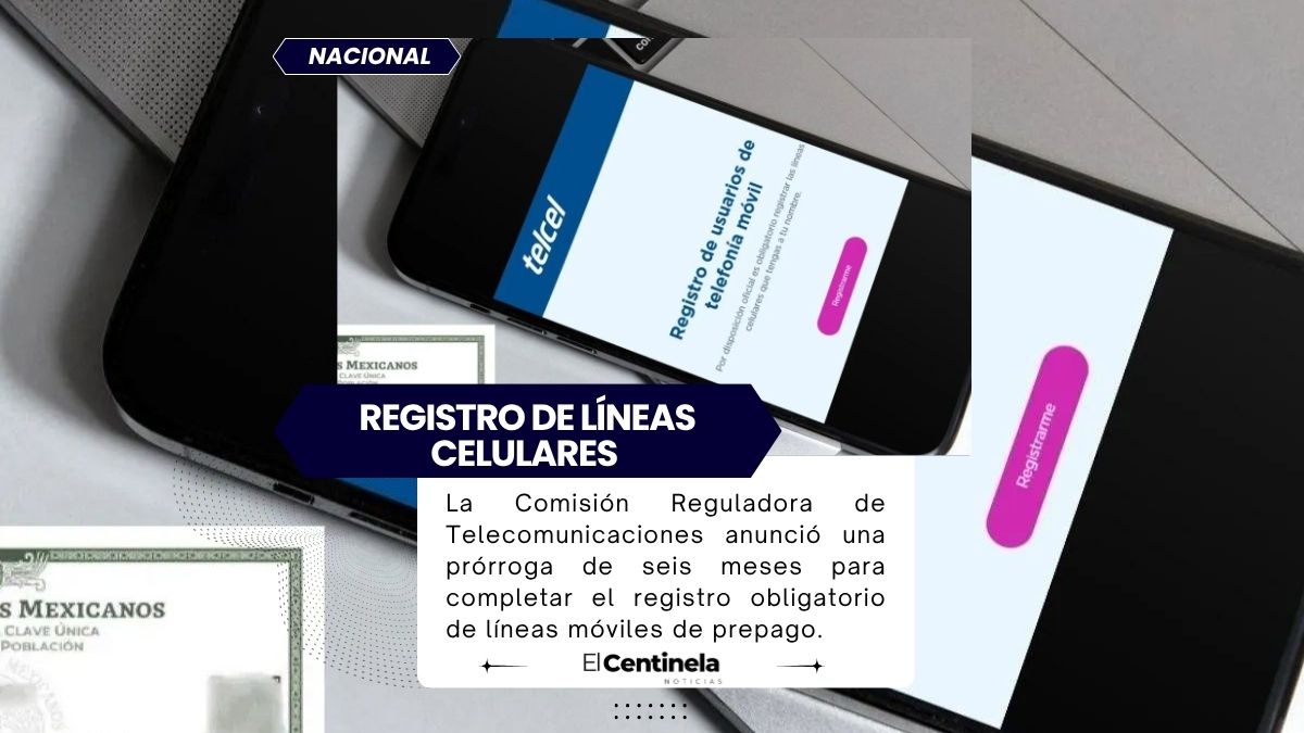 Registro de líneas celulares: CRT da prórroga y anuncia nuevo calendario con fechas límites