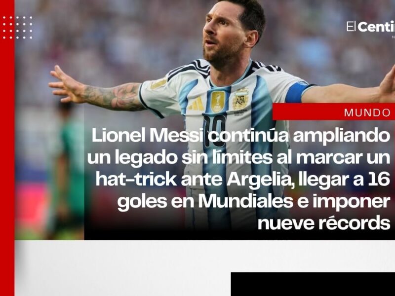 Lionel Messi rompe 9 récords en el Mundial 2026 y alcanza a Klose como máximo goleador