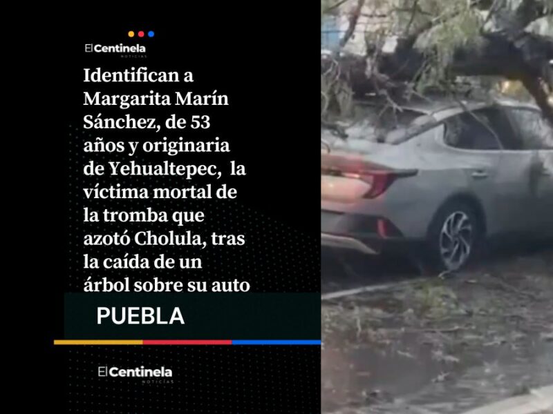 Margarita Marín, la madre de familia que murió tras caída de árbol durante la mega tromba en Cholula