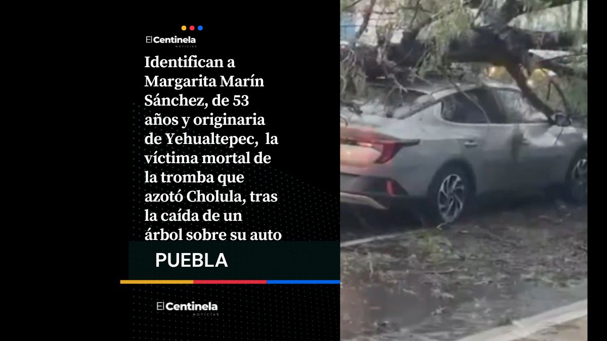 Margarita Marín, la madre de familia que murió tras caída de árbol durante la mega tromba en Cholula