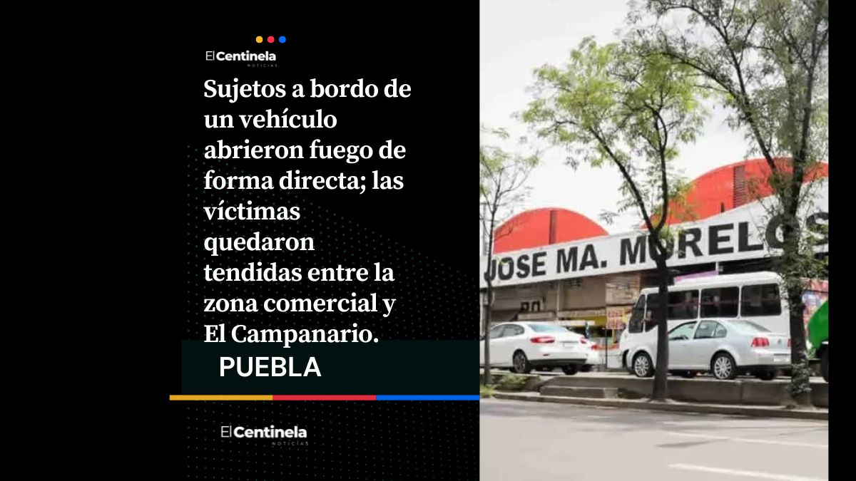 Regresa el pánico en el Mercado Morelos: Balacera deja tres heridos y desata caos