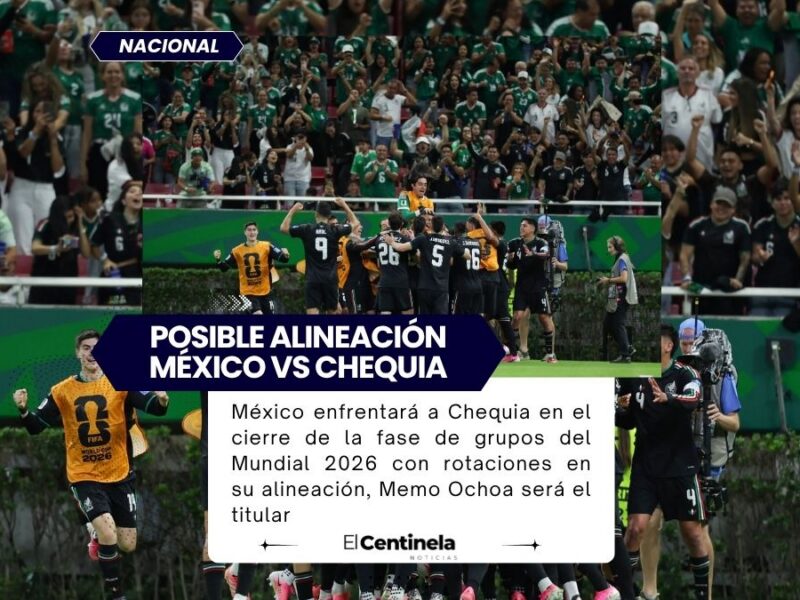 Memo Ochoa será titular vs Chequia, México rota su once con Santi Giménez y Alexis Vega