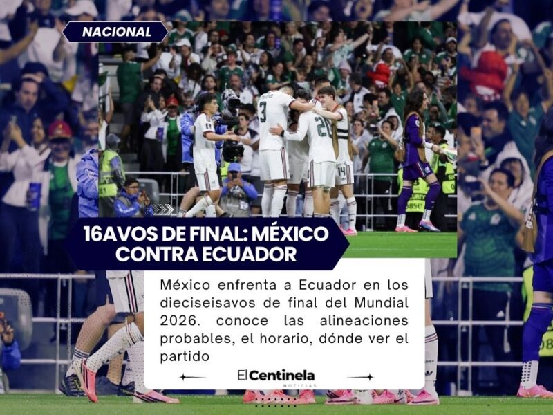 Alineaciones probables de México vs Ecuador: el Tri busca el pase a octavos de final del Mundial