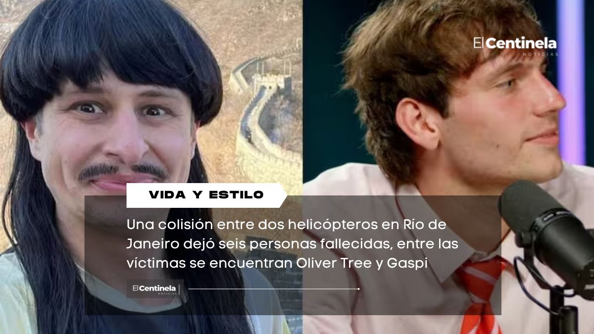 Tragedia aérea en Brasil: reportan seis muertos tras choque, entre las víctimas están Oliver Tree y Gaspi