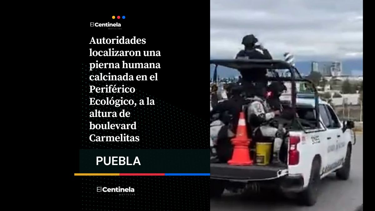 Hallan pierna humana calcinada en el Periférico Ecológico, Fiscalía investiga el caso