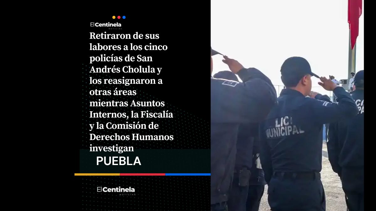 ¿Consecuencias? Remueven a policías de San Andrés Cholula tras detención de madre e hijos en Parque Intermunicipal