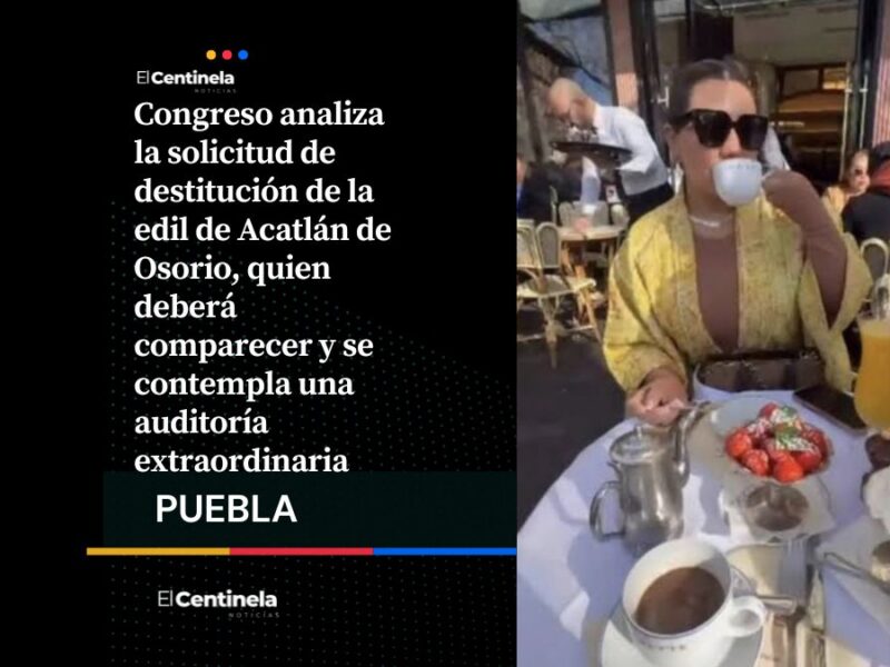 Congreso inicia análisis para posible revocación de mandato de la alcaldesa de Acatlán de Osorio