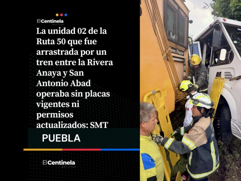 Ruta 50 fuera de la ley: unidad sin placas vigentes dejó más de 20 heridos en choque con tren