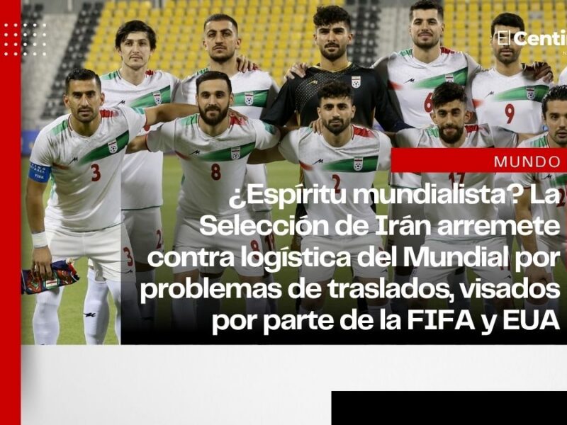 Selección de Irán arremente logística del Mundial, afirman que son el equipo “más perjudicado” del torneo