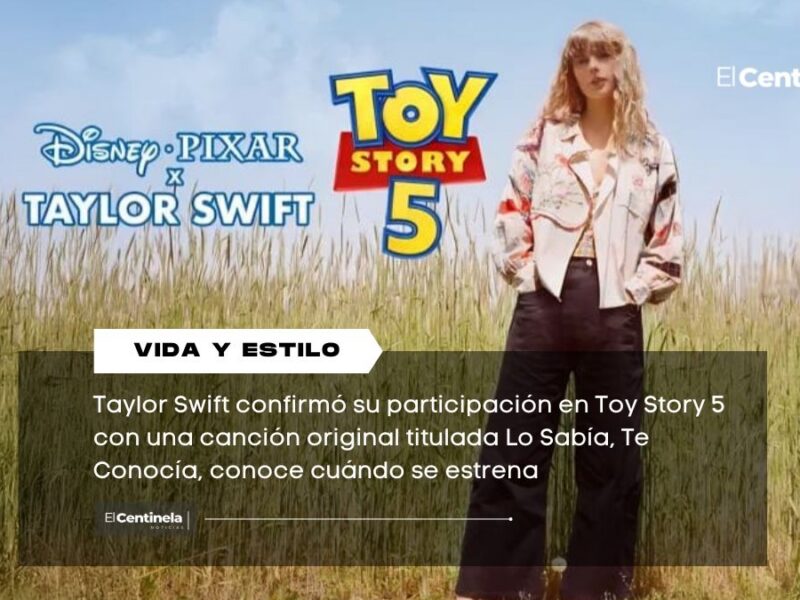 Taylor Swift confirma canción original para Toy Story 5: estreno, nombre del tema y todos los detalles