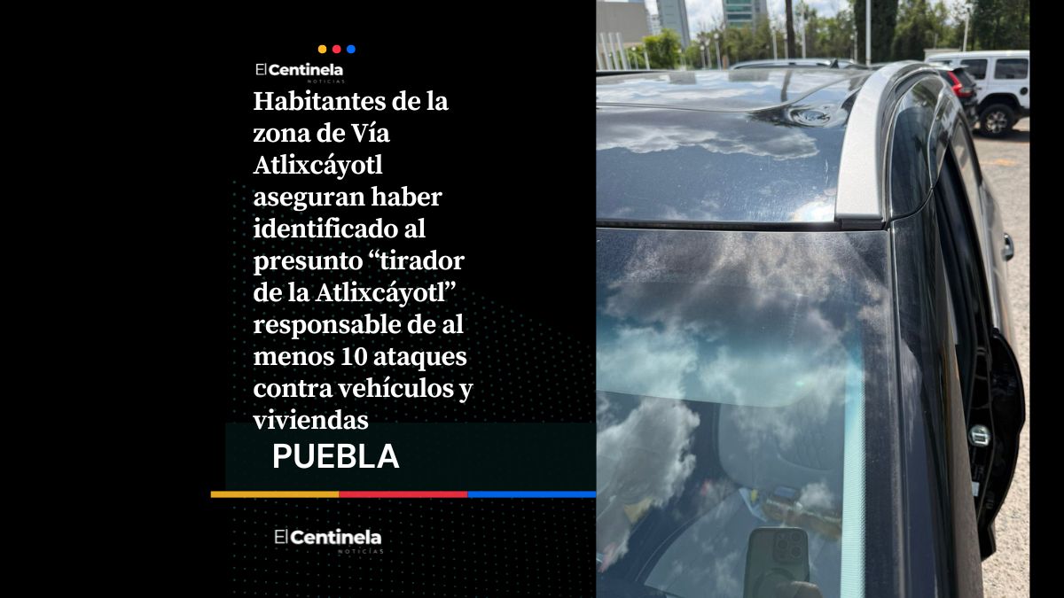 Vecinos identifican a presunto “tirador de la Atlixcáyotl”, sería un estudiante de la Anáhuac