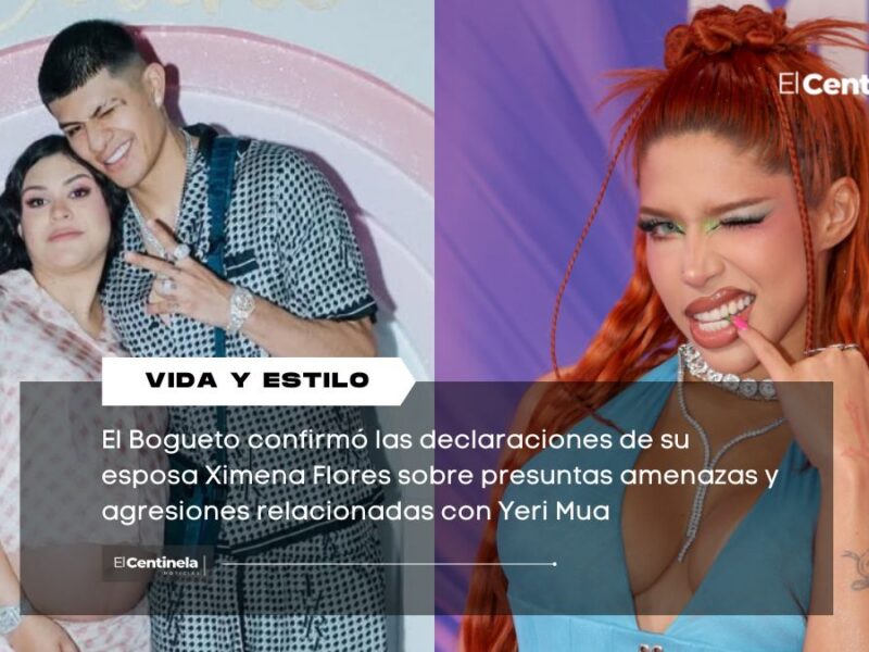 El Bogueto confirma acusaciones contra Yeri Mua: intentó dañar a su esposa Ximena Flores