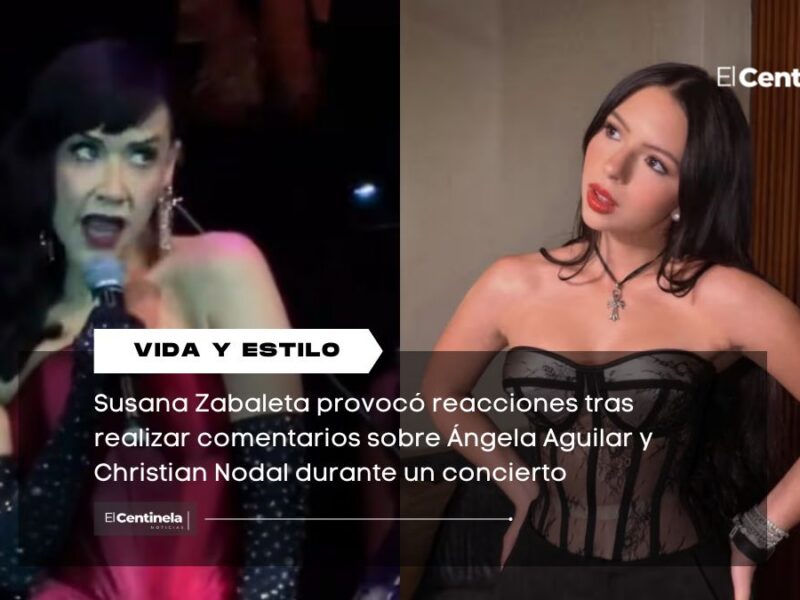 Susana Zabaleta genera polémica al hablar de Ángela Aguilar y Christian Nodal en Monterrey