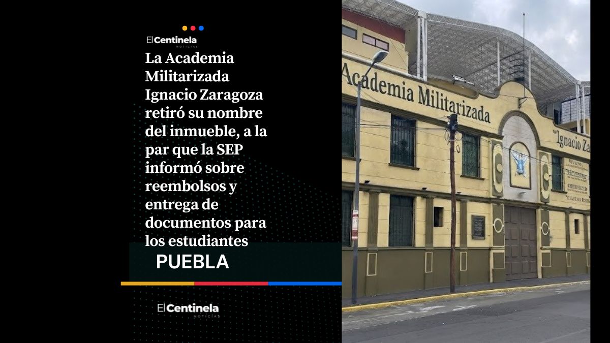 Retiran nombre de la Academia Militarizada Ignacio Zaragoza tras intervención de la SEP