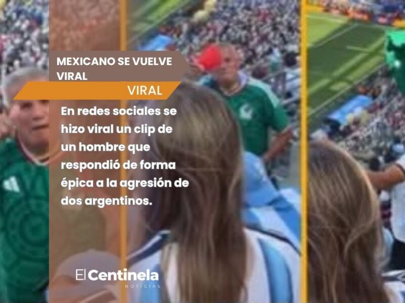 ​¡Grande! Mexicano se vuelve VIRAL por épica respuesta a insultos de argentinos